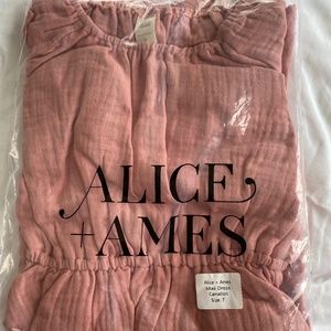 Alice and Ames Mae dress Carnation